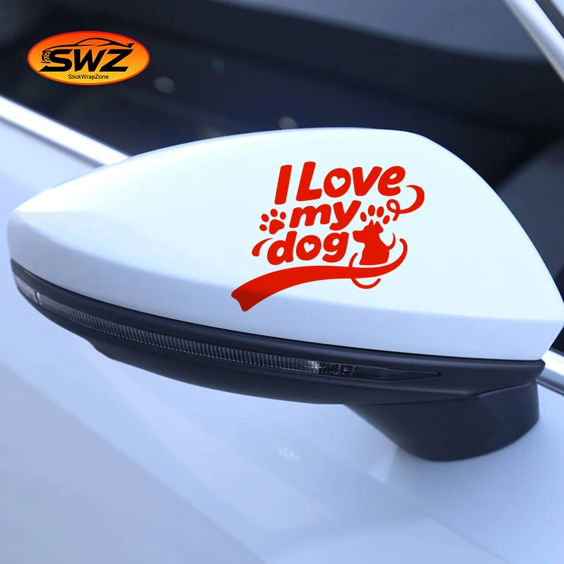 

Наклейка «I Love My Dog Parent» — водонепроницаемая виниловая наклейка для автомобиля, мотоцикла, ноутбука и домашнего декора
