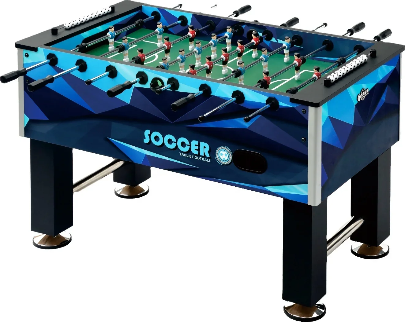 JX101H Multi Color 55 Inch Professional Engineer Wood Soccer Table Metal Leg Mesa De Futbol Soccer Table Tournament