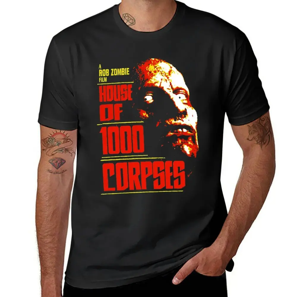 Harajuku House of 1000 Corpses 2002 Vintage Essential T-shirt  Sport Tees Funny Sarcastic Home USA Size