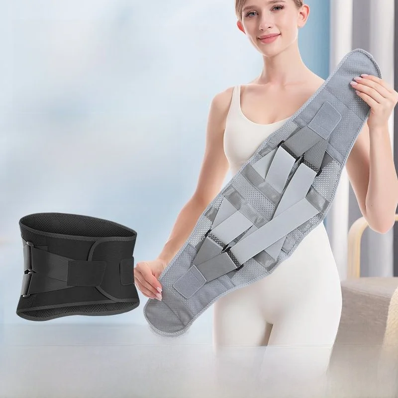 sport-waist-support-belt-pressure-support-breathable-abdomen-protection-intervertebral-belt-warm-belly-inflator-waistband