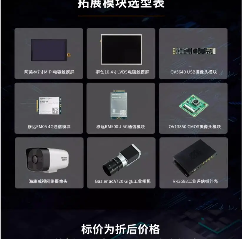 Scheda di sviluppo industriale Chuanlon Ruixin RK3562J: NPU domestico a 2 GHz Quad-Core A53 RK3568 a basso costo