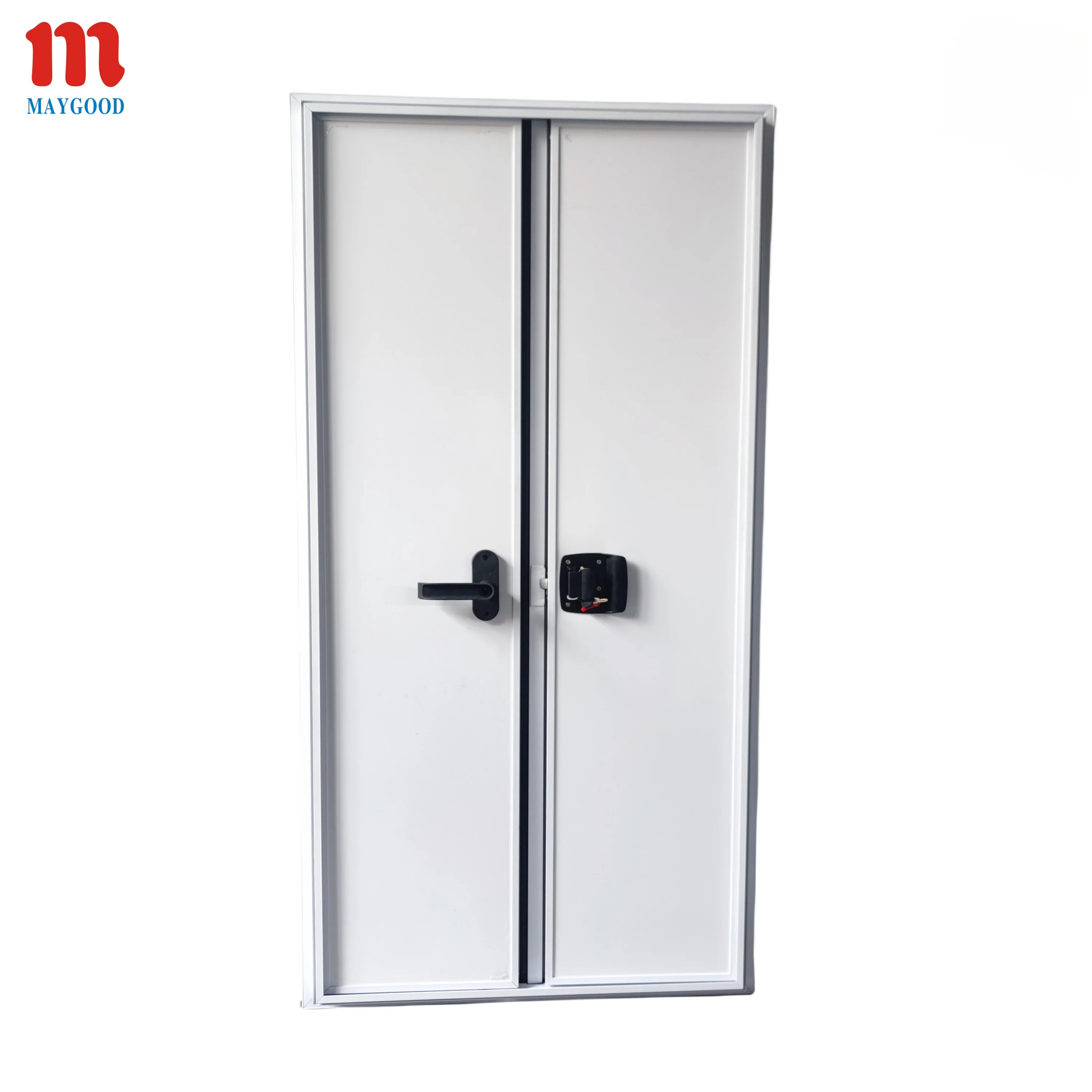 Wholesale Aluminum White Double RV Entry Doors For Trailers With EPS Panel