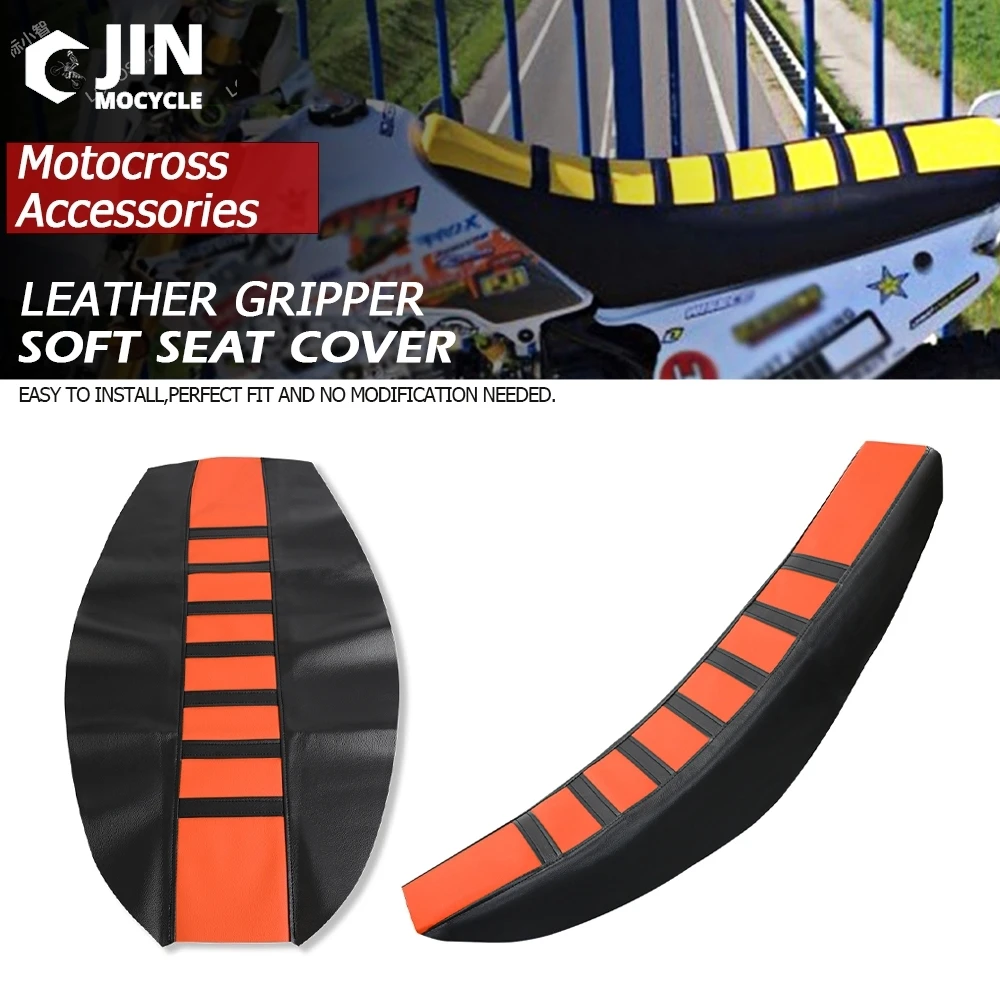 

Dirt Bike For 65 85 525 530 540 550 560 620 625 EXC SX XC XCW EXCF SXR MXC-G XCR-W SXC DXC MXC SM Rubber Gripper Soft Seat Cover