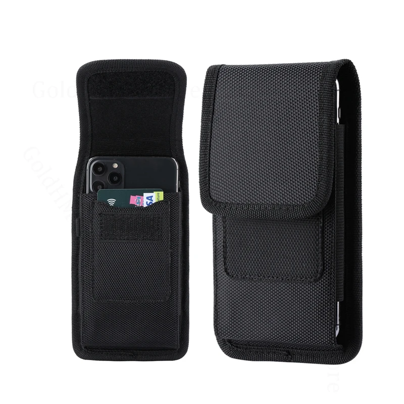 

Universal Oxford Case Phone Cover For ZTE nubia Air A56 Neo 3 GT 5G Card Slot Belt Phone Waist Bag Nubia Focus 2 Ultra 5G Pouch