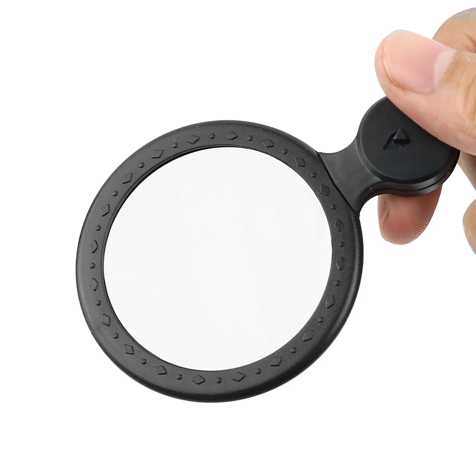 Portable Handheld Magnifier 4X 8X Pocket Magnifying Glass with Led Reading Monocle Jewelry Loupe Gift Glasses Lupe