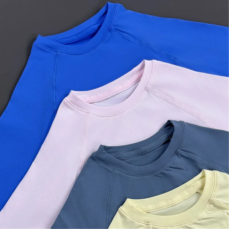 HISTELLO Defy Langarm-Workout-Top für Damen, Nahtloses Gym-Sportshirt mit Daumenlöchern, Slim Fit Sportshirt für Laufen, Yoga und Fitness – Detail 13