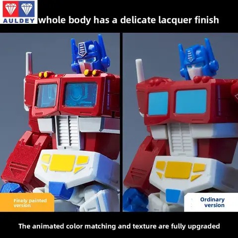 ‌Auldey Transformers G1 Action Figure Set - Optimus Prime, Coronation Starscream, Shattered Glass Soundwave Premium Coating Set