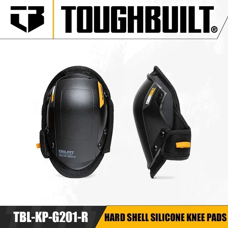 

TOUGHBUILT TBL-KP-G201-R Hard Shell Silicone Knee Pads Protection Kneeprotection Power Tool Accessories