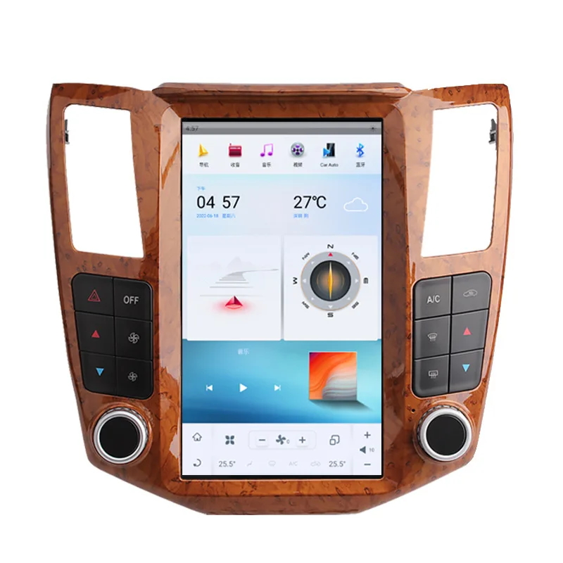 It is suitable for rx300 rx330 rx350 RX400h navigation central control large screen all-in-one machine