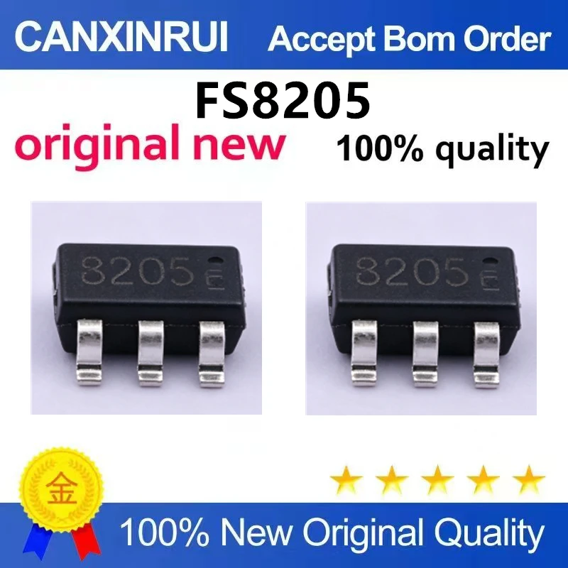 （5pcs-10pcs）New original FS8205 lithium battery charging chip IC patch SOT23-6