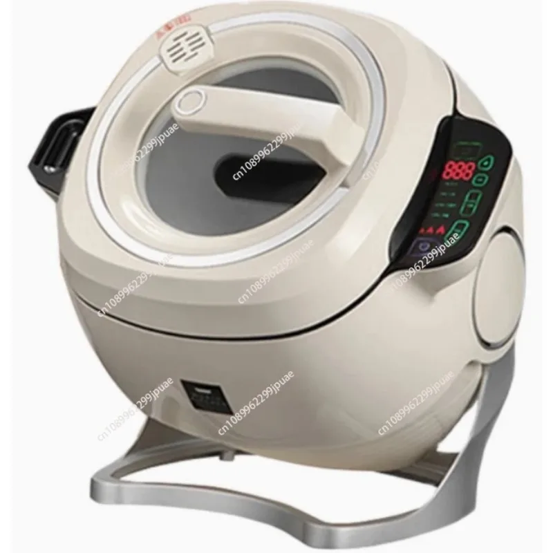 

6L Fully Automatic Stir Fry Cooking Robot Touch Screen Non Stick Wok Multifunctional Smart Multi Cooker Home Kitchen Machine