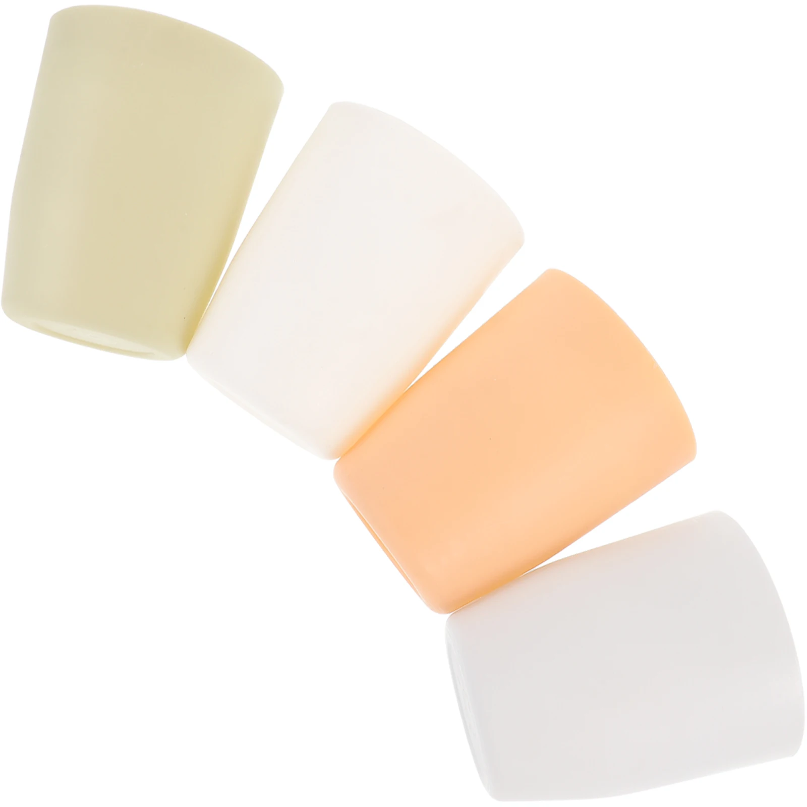 

4 Pcs 10 Ounce Reusable Water Cups Toothbrush Holder Bathroom Tumbler PP Material Modern Design Mouthwash Cup Drinking Cup