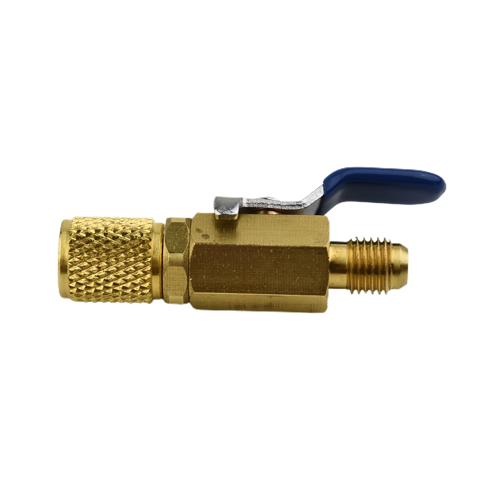 Brand New Practical Useful Straight Ball Valves Random Color Replacement Spare Parts For HVAC 1/4\