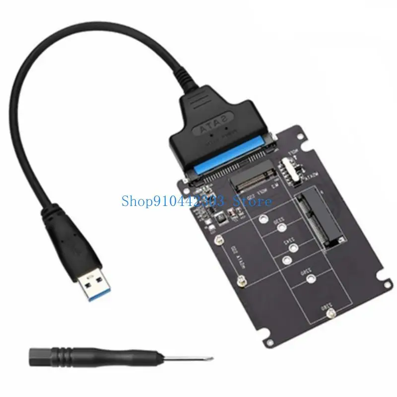 652F Plugs and Play m.2NGFF mSATA SSDs To SATAConversion Card for Quick Installation