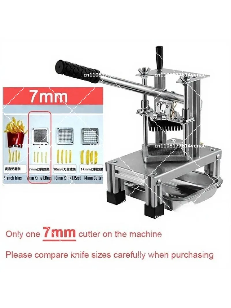 Chip cutter artifact, potato chips, carrot, cucumber, onion cutter, dicing commercial vertical stainless steel lotus root