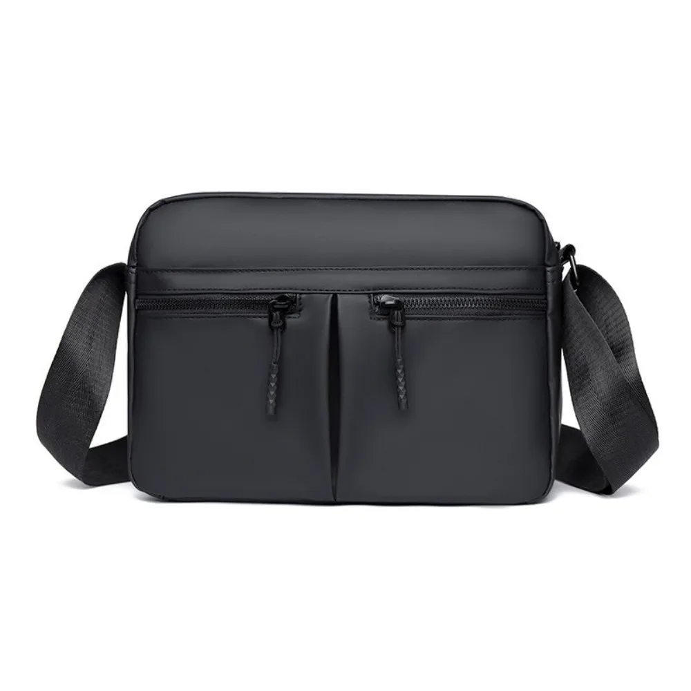 

Single Shoulder Men's Shoulder Bag Large Capacity Fabric Man Messenger Bag Multi-Pockets Square Nylon Crossbody Bag Travel