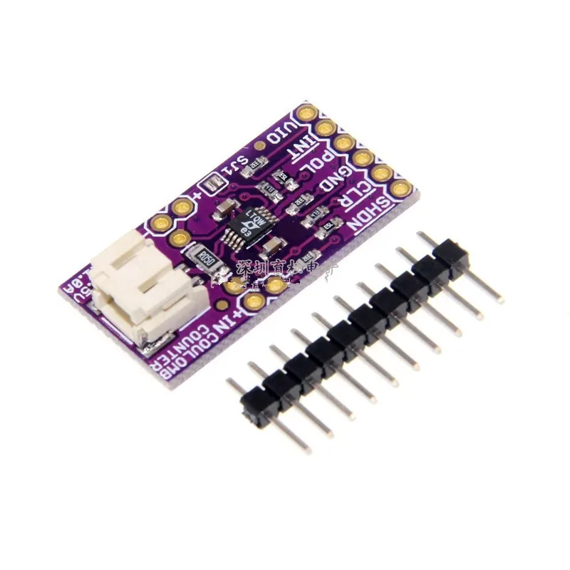 

LTC4150 Coulomb Counter, Battery Power Detection Module, Violent Current Sensor