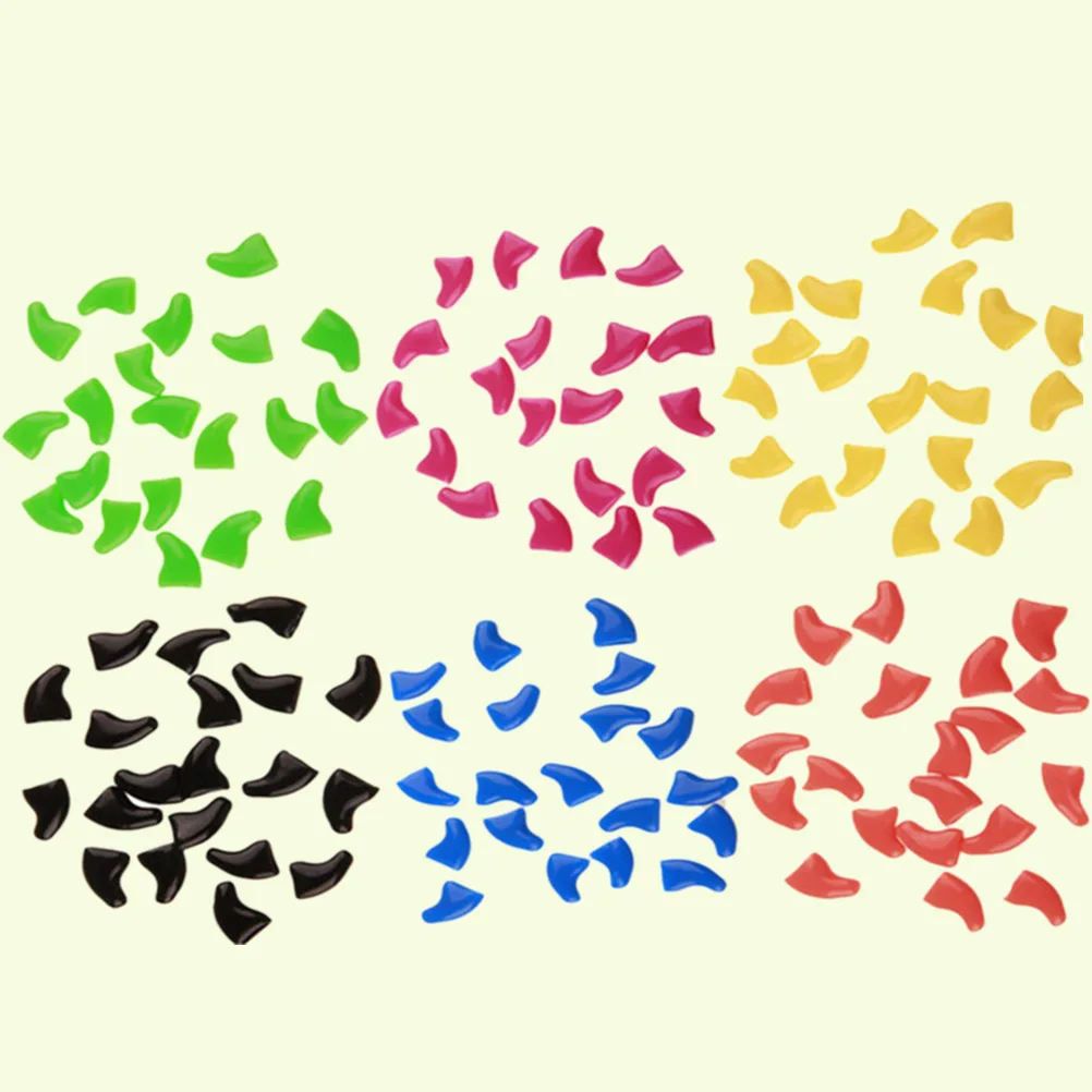 

120 Pcs Pet Nail Set Precise Design Caps for Cats Claw Protection Assorted Color