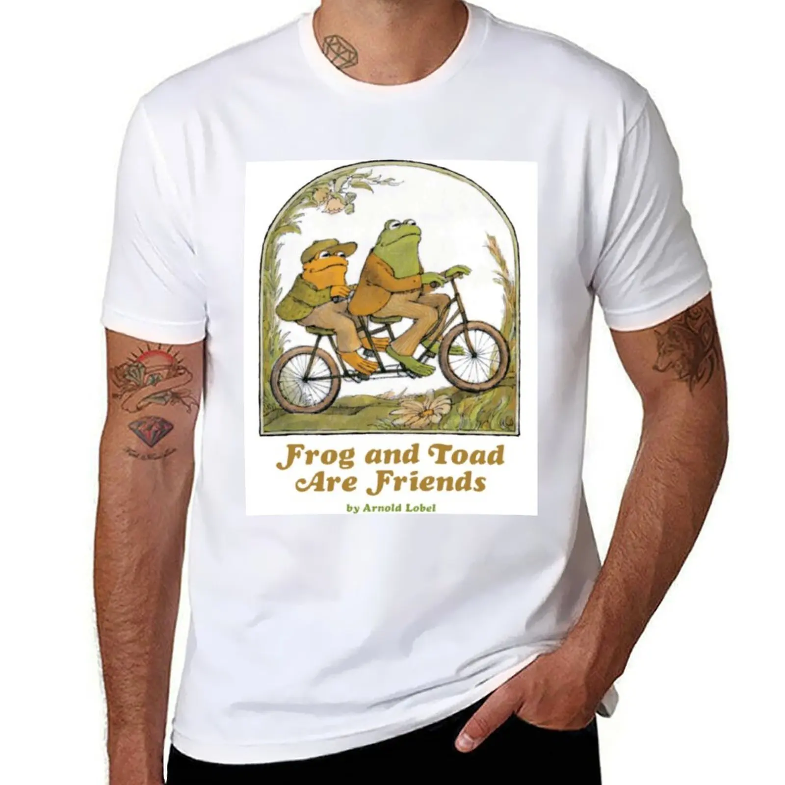 

Frog And Toad T-Shirt man t shirts cotton black cotton t-shirt plain for man package T-Shirt