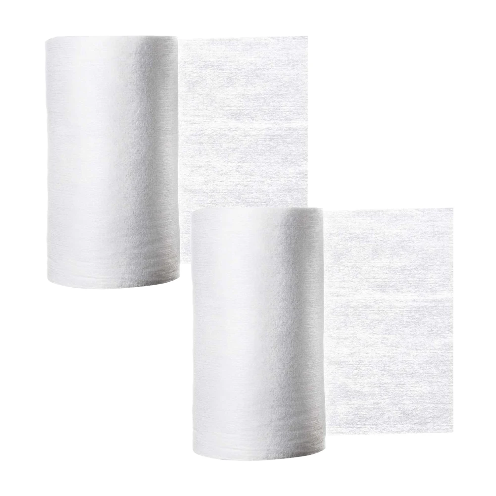 

2 Rolls Flushable Diaper Cloth Biodegradable Liners Disposable Diapers Baby Urine Separator Bamboo Fiber Cloth Warm Water