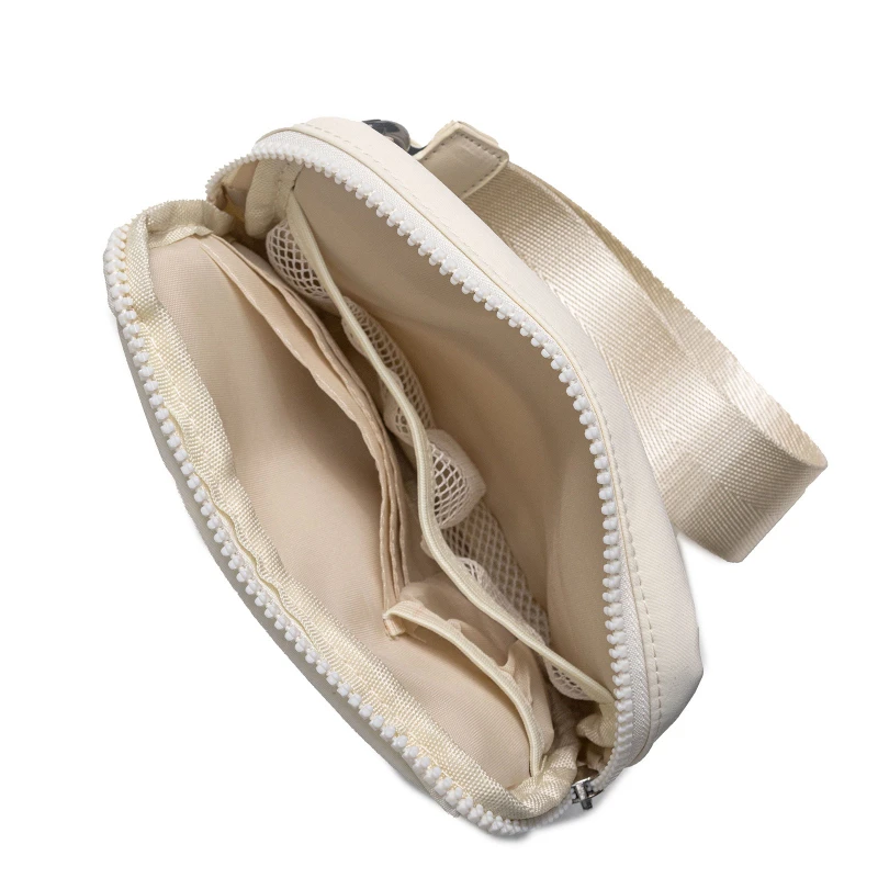 Puffer Wristband Handbag for Women Nylon Quilted Wallet with 3-Zipper Purse for Travel Credit Card Holder New Phone Organizer