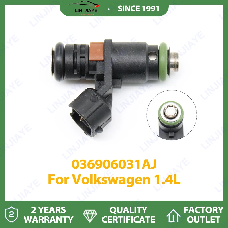 

1/4 шт. 036906031AJ A2C59506217 топливная форсунка для VW Caddy Golf Polo Skoda Fabia Seat Ibiza 1.4 Fabia автозапчасти
