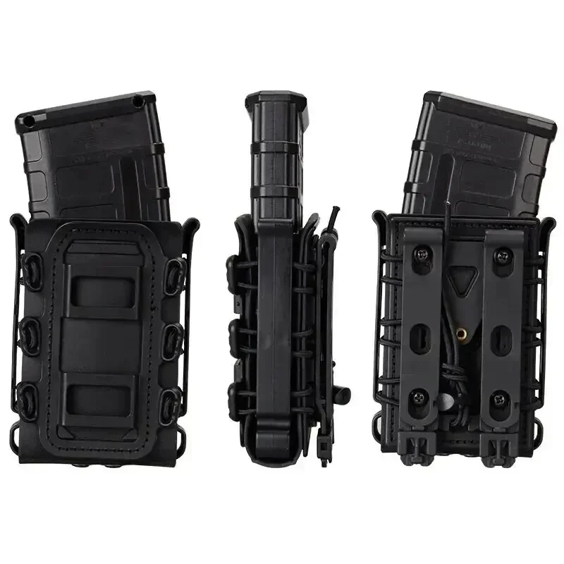 5.56 7.62 Soft Shell Fast Magazine Pouch Molle Clip M4 M16 Fastmag Carrier Hunting Accessories Mag Waist Holster Vest Pouches