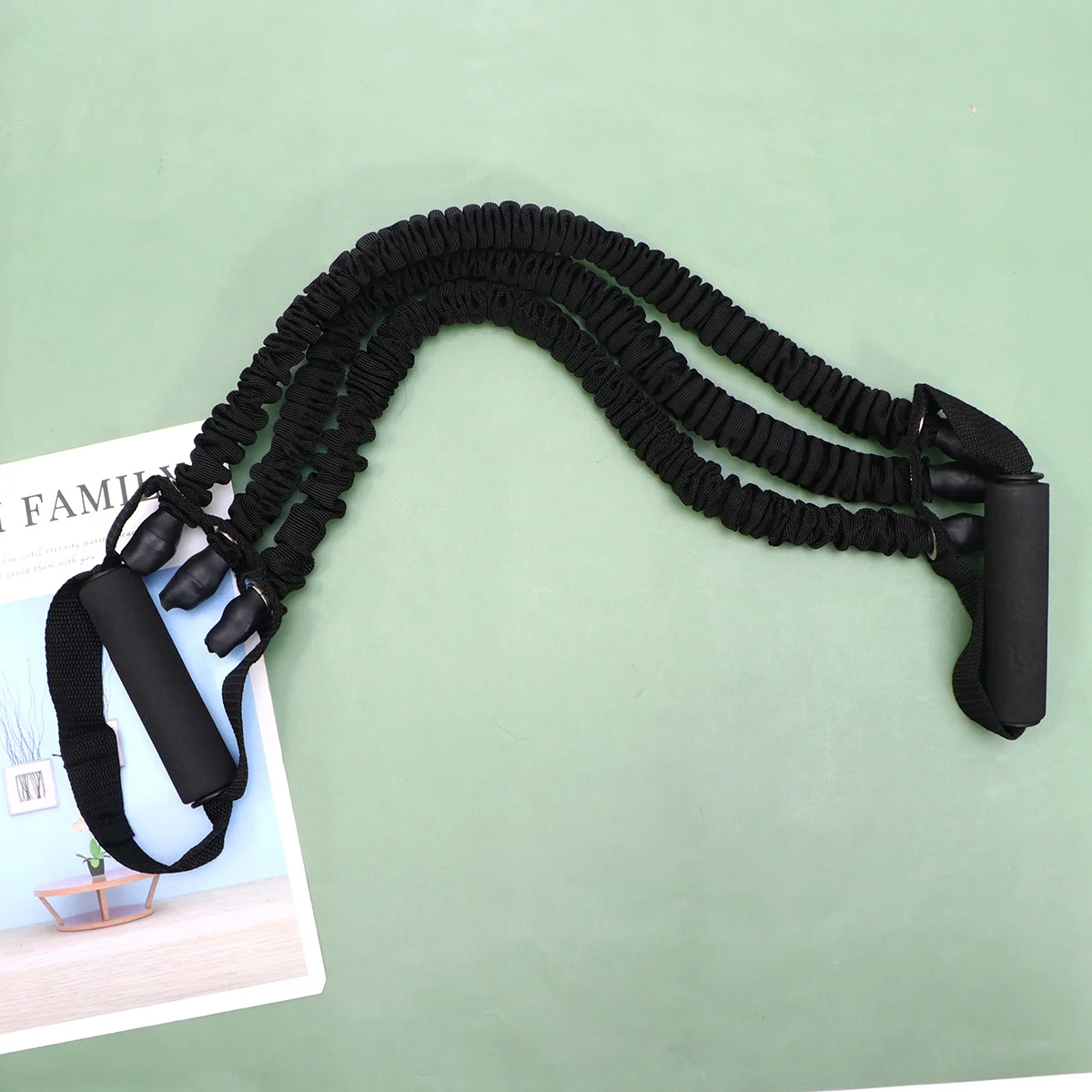 

Chest Expander 3x30 Pounds Pectoral Muscle Training Equipments Ergonomic Grip Stress Reducing Fitness Exercise Puller