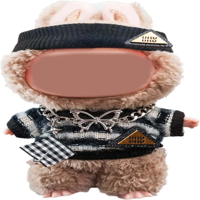 

17cm Clothes Set(NO Doll), Suitable for Dolls Decorative Accessories,Cute Clothes Suitable for 17cm Dolls, Dress up Unique Style