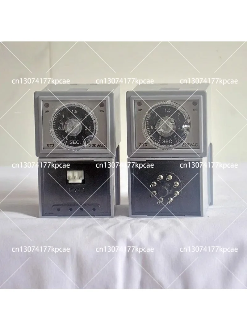 ST3 Foot Sealing Machine Thermometer Special Time Relay Timing Adjustment 220AC Control