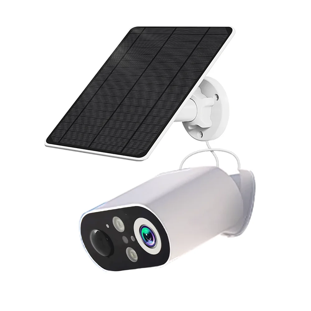 

3MP 1296P V360Pro APP Full Color Solar Power 4G/WIFI IP Bullet Camera AI Humanoid Detection Home Security CCTV Baby Monitor