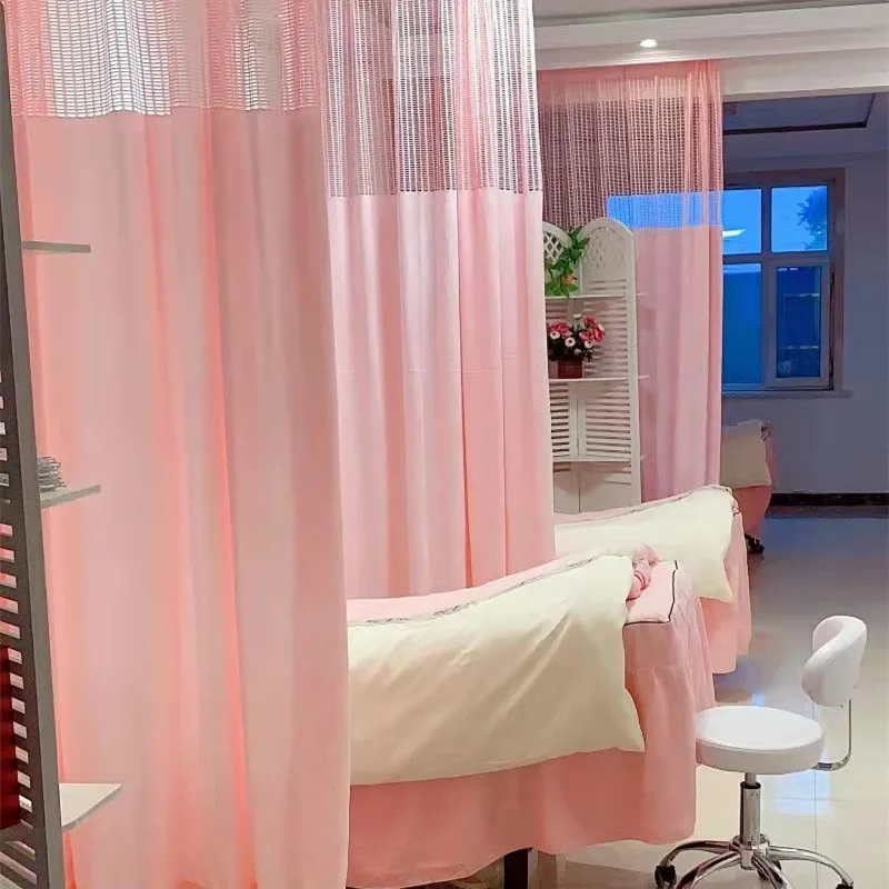 Beauty salon curtains SPA curtain many color patient Blind Drapes Private drapes for hospital Medical Curtain Hospital Curtains