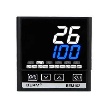 Vergelijkbaar Met Rkc 220VAC Temperatuur Controller PT100 K Type J Thermische Paar 4-20mA RS485 Modbus Full Size Panel Optie