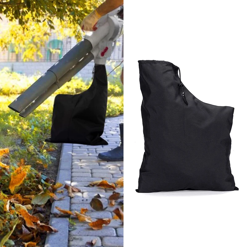 Leaf Blower Vacuum Solid Zippered Bag Waterproof Leaves Cleaner Catch Sack Bag Outdoor Garden Tools