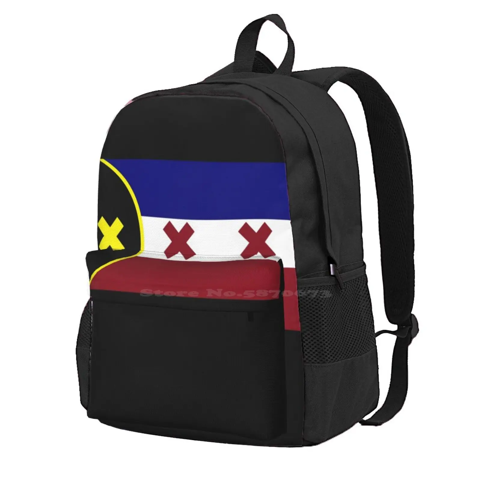 

L'Manberg Dream Smp Flag Hot Sale Schoolbag Backpack Fashion Bags Lmanburg Wilbur Soot Sapnap Georgenotfound Dreamsmp