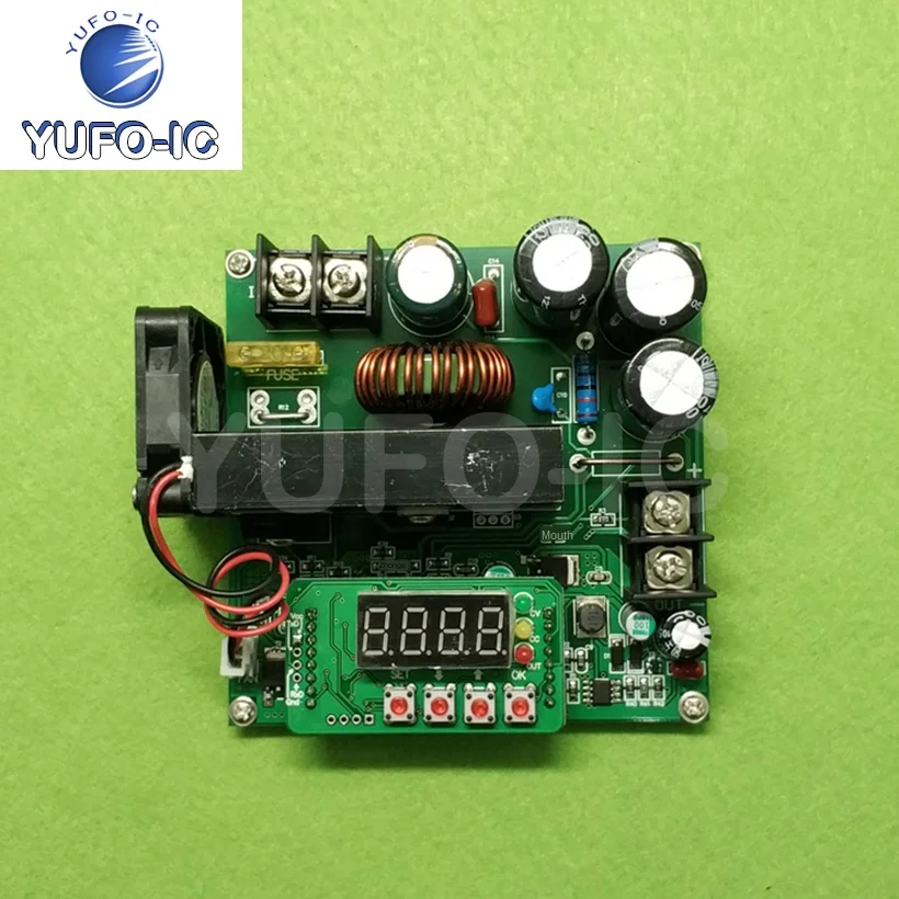 Free Ship 1pcs B900w CNC DC Voltage Regulator Constant Current Adjustable Boost Module Voltage Current Meter 120v15a Charger