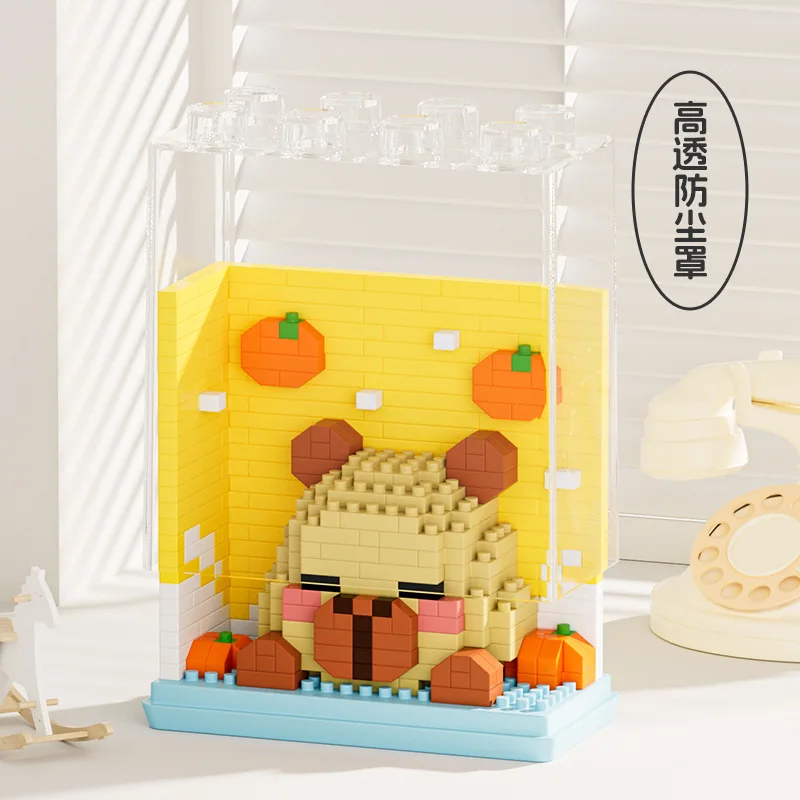 Penguin Adults Particle Building Block Toy Bricks Panda Animals 3d Constructor Micro Bricks Educational Toys For Children Gifts