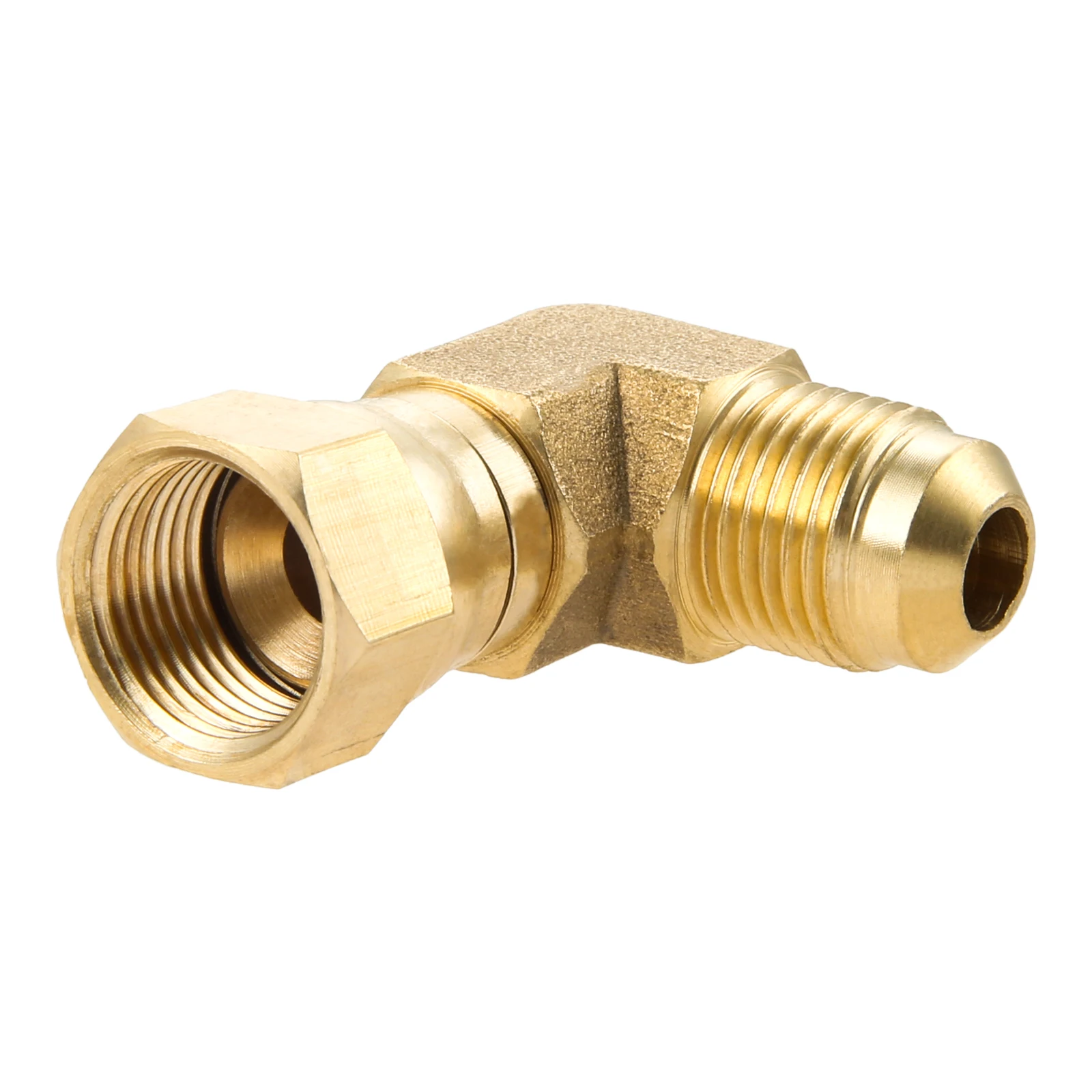 Phönix Germany Adaptateur Gaz Laiton A14L38L – Réducteur 1/4" Gauche Femelle Vers 3/8" Gauche Mâle – Pour Réchaud Camping, BBQ Extérieur