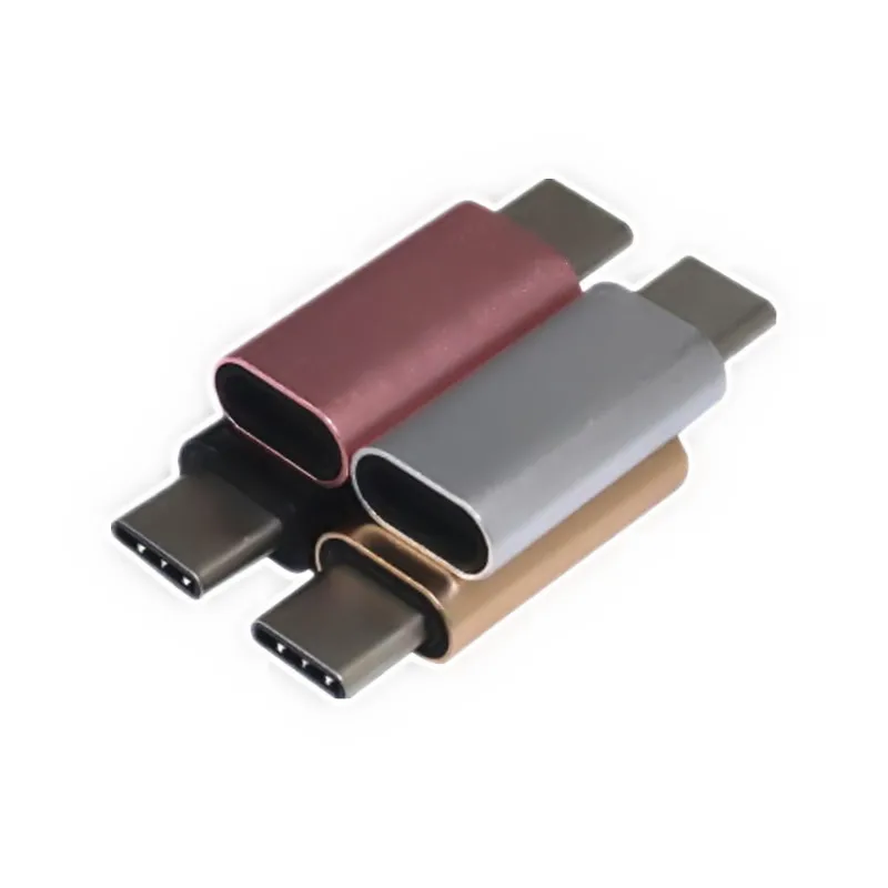 1PCS USB Type-C Male to Lightning IOS Micro 5PIN Female Converter Adapter For iPhone X 8 7 6 Plus Adapter For Samsung S8 Xiaomi