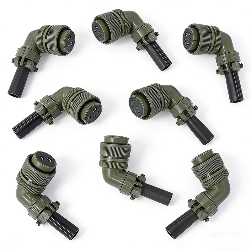 2PCS Circular Connector Set 5015 MIL STD 20-23 for Electronic Components MS3108A Plug MIL-C 20-19 20-4 Specifications