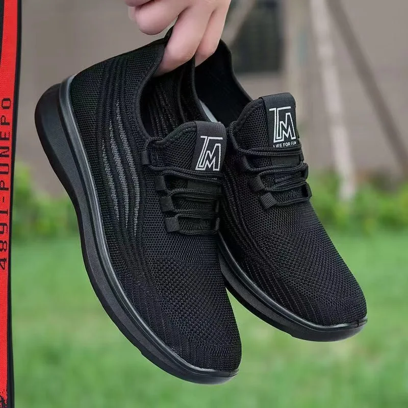 

Men's breathable mesh casual shoes with soft sole and anti slip lightweight sports shoes, men's summer new style