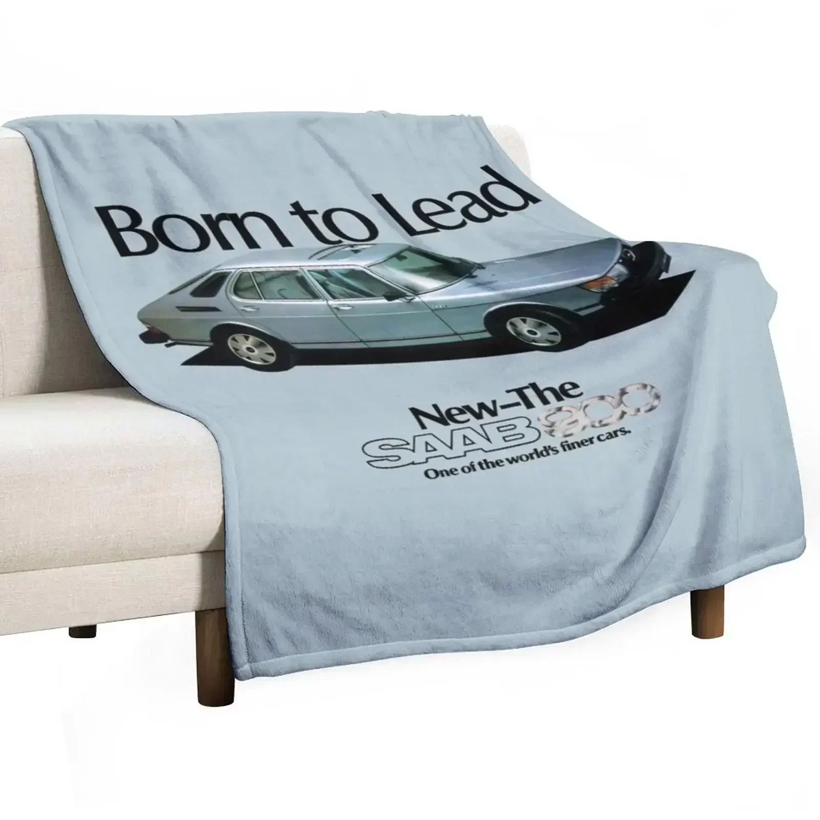 

SAAB 900 - ADVERT Throw Blanket Thermal Luxury Throw Decorative Sofa warm winter Blankets