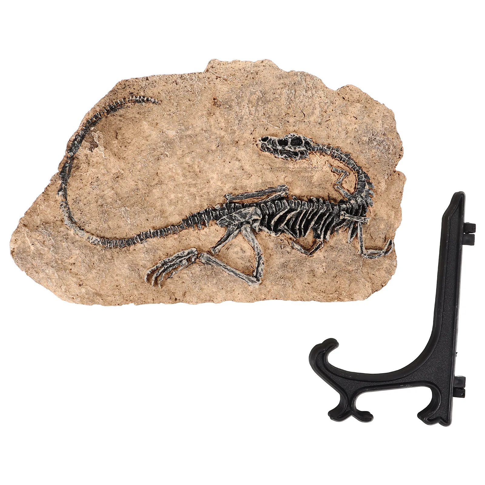 

Simulation Dinosaur Craft Decor Resin Ornament Desktop Specimen Adornment Home Decoration Kids Learning Gift