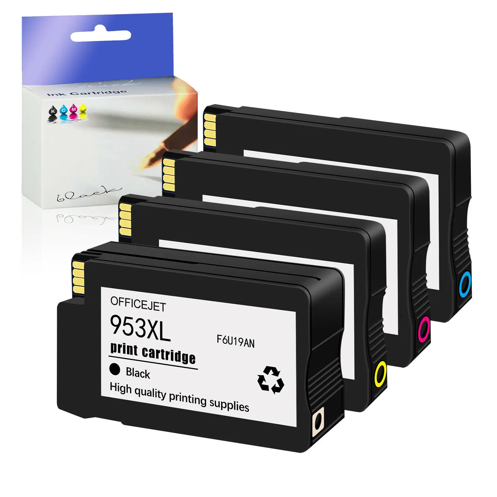 chip de cartucho de tinta para hp officejet pro mais novo 953xl 953 7740 8210 8218 8710 8715 8716 8718 01