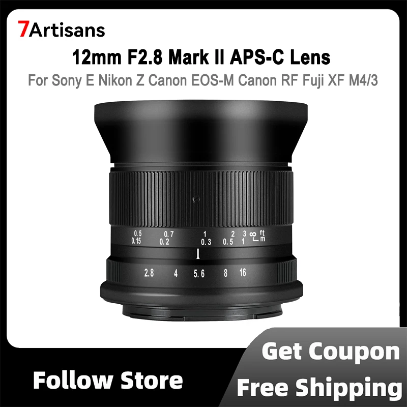 7Artisans 12Mm F2.8… - image