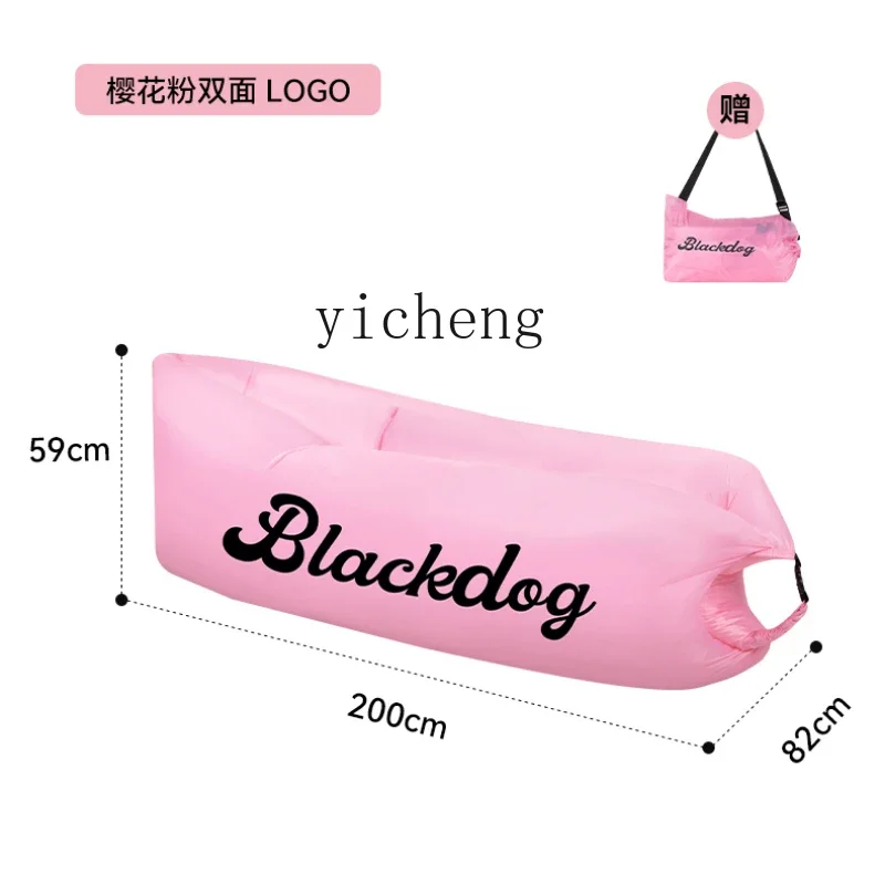 inflatable sofa outdoor camping lazy air single air cushion bed