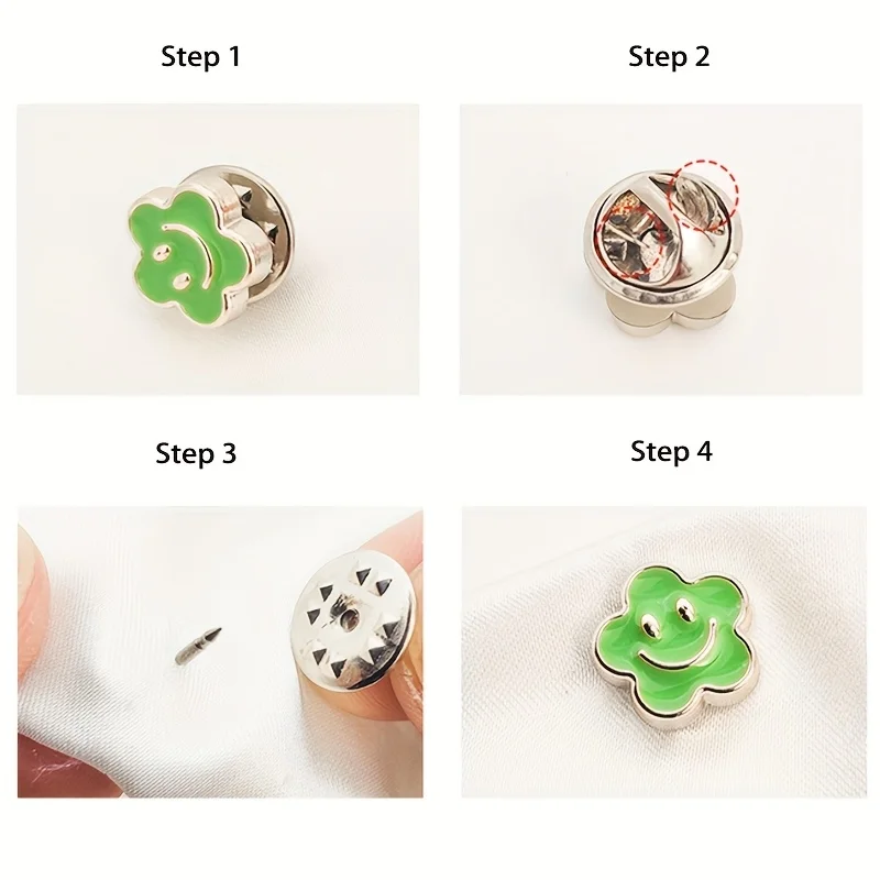 50-Pack Invisible Blouse Buttons - Seamless Mother-of-Pearl Buttons with Hidden Fasteners for Women's Cardigans & Dresses