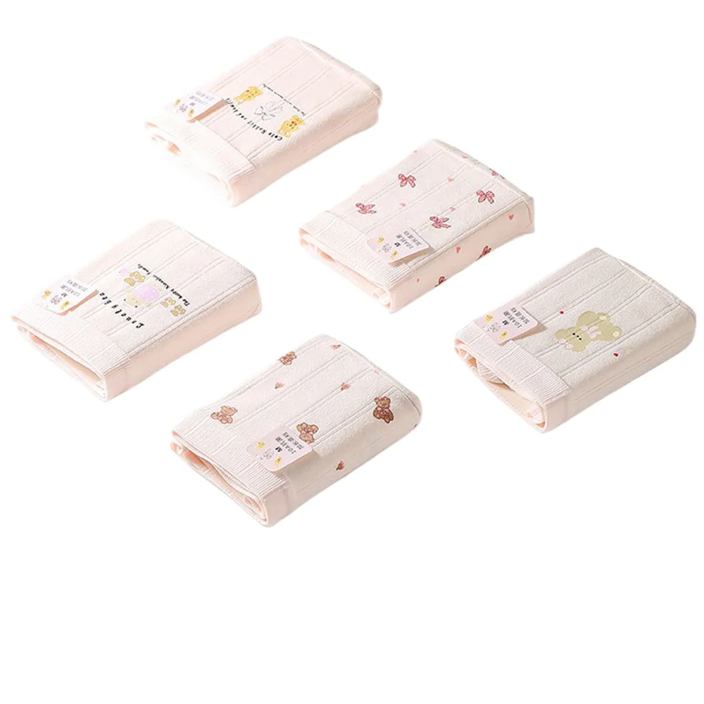 3 قطع المرأة الكرتون القطن سراويل الإناث الدانتيل السروال الفتيات لطيف الحلو طالب أزياء مثير منتصف الخصر Pantys