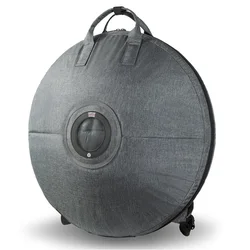 HCT Italian Brand HANDPAN Bag Steel Drum Bag Cover HandPan Drum Case RecyclingRecycled Hand Drum Bag 22inch HandPan Box Backpack