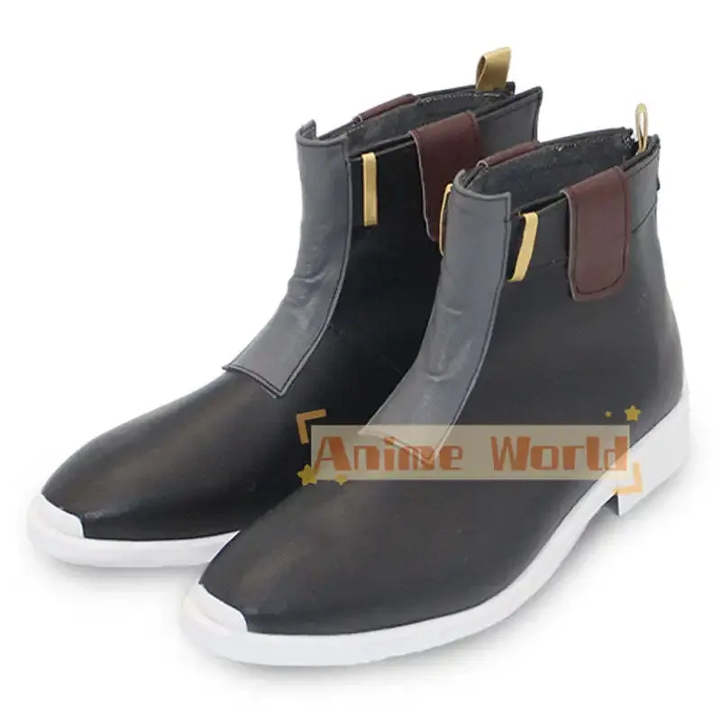 

CyHonkai: Star Rail Male Protagonist Trailblazer Receptacle Y Caelus Cosplay Shoes Boots Halloween Party PU Leather Custom Made